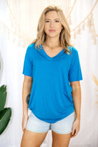 Cheers To My Everyday Turquoise Top Boutique Simplified