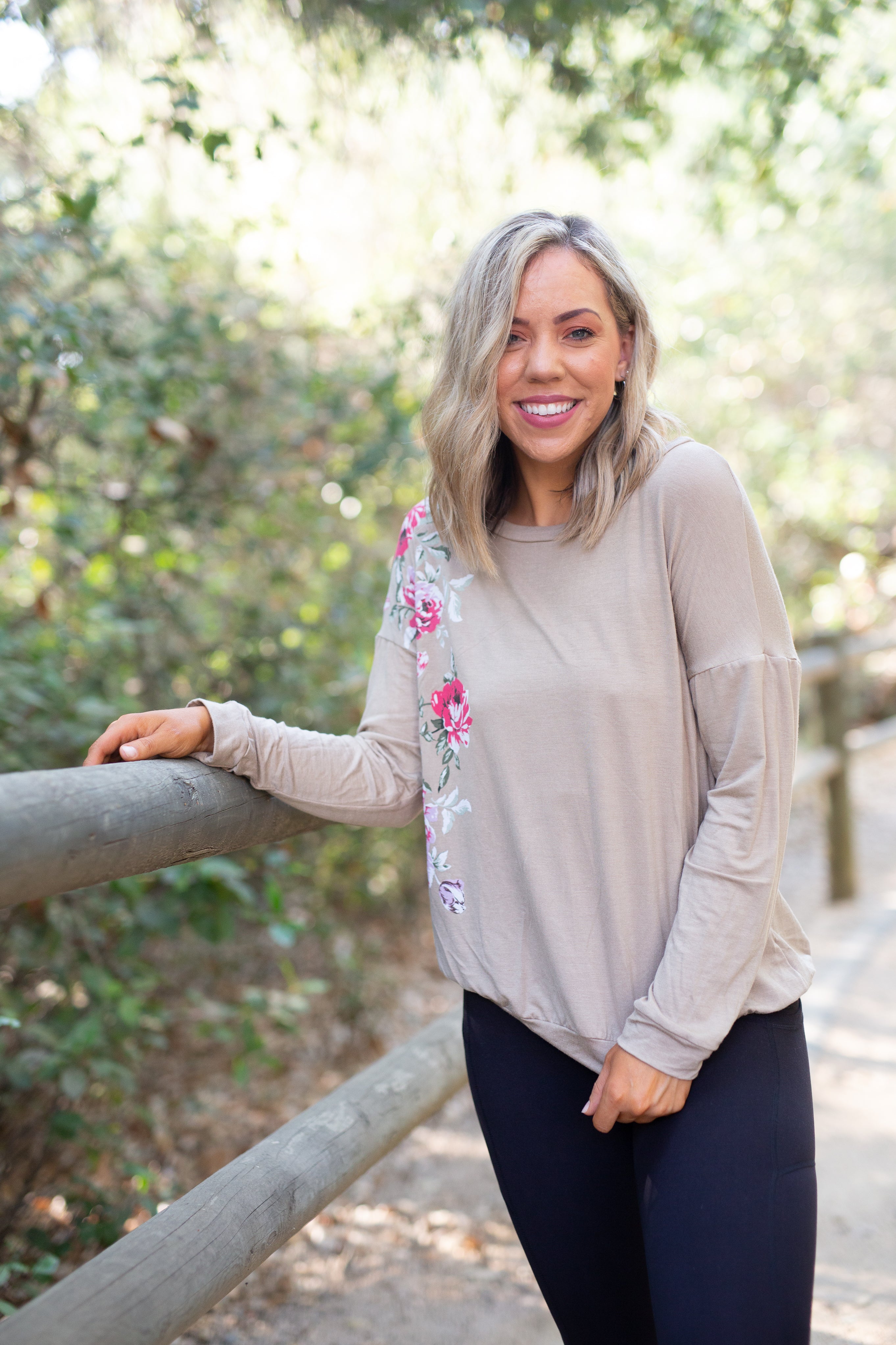 Side With Love Long Sleeve Top Boutique Simplified