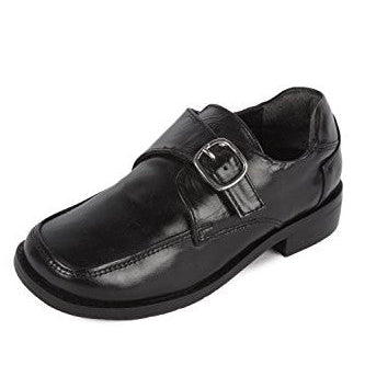 Martin Leather Oxford Style School Uniform Buckle Shoes for Kids