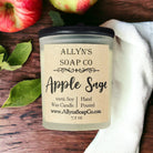 Apple Sage Candle Allyn's Soap Co