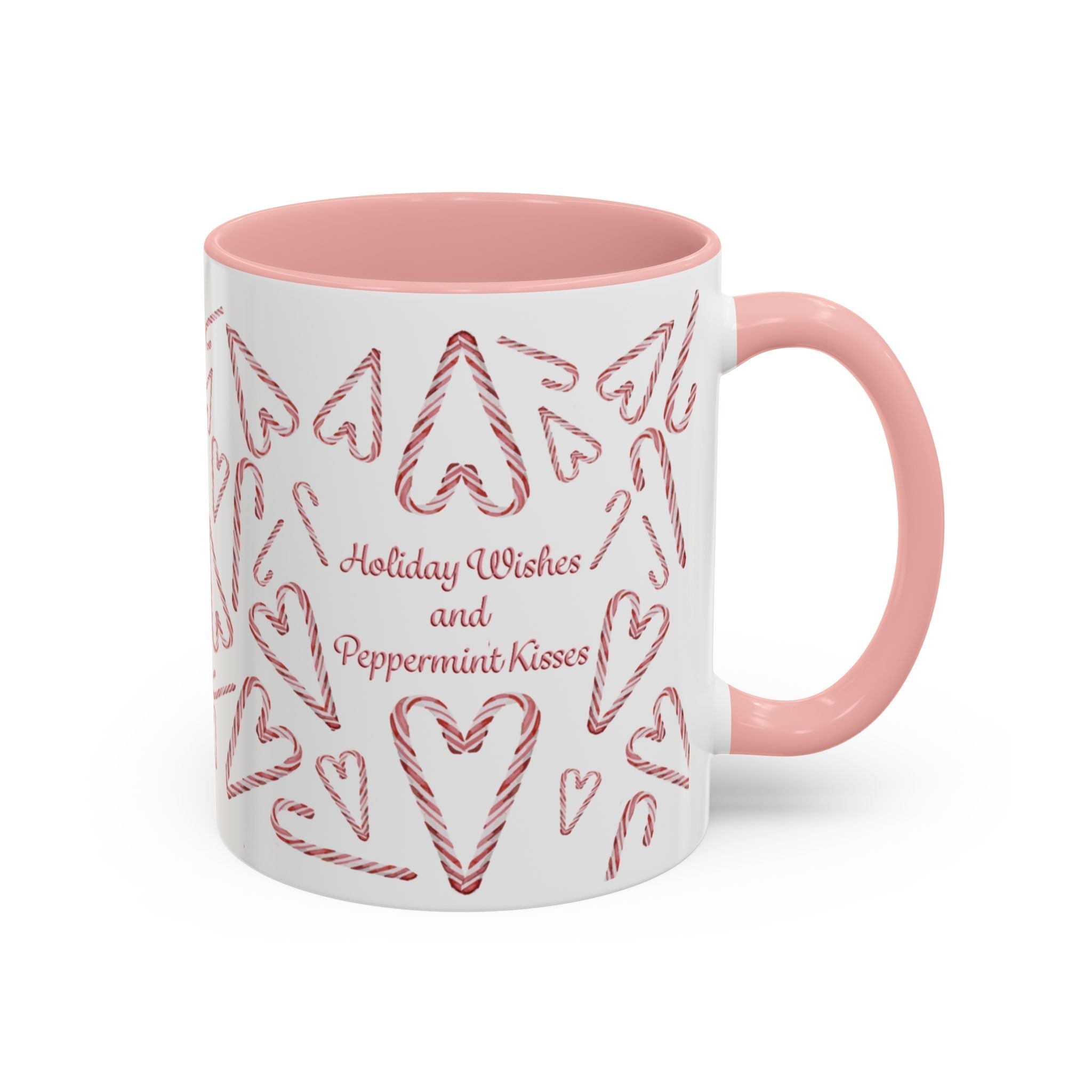 Peppermint Kisses Accent Coffee Mug