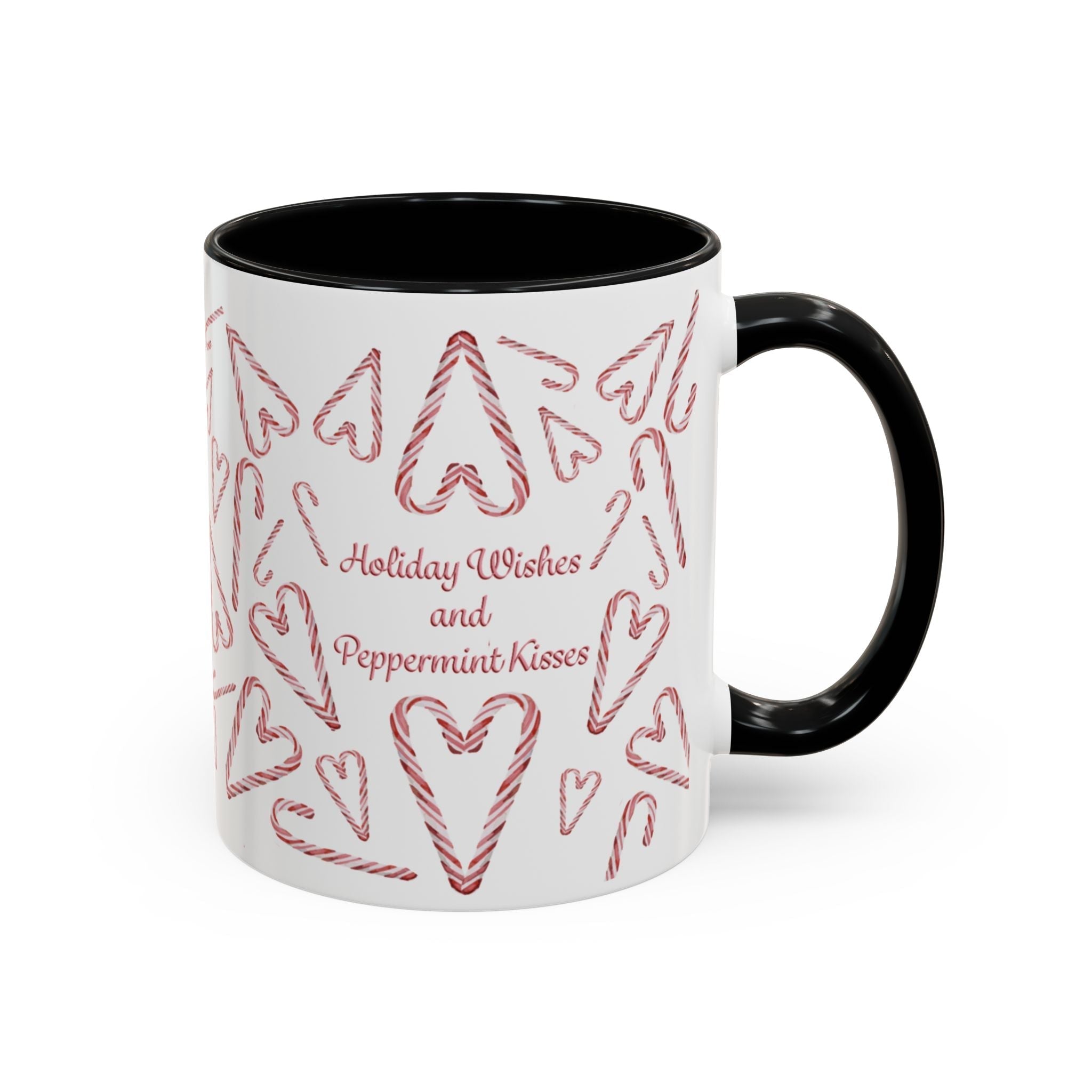 Peppermint Kisses Accent Coffee Mug