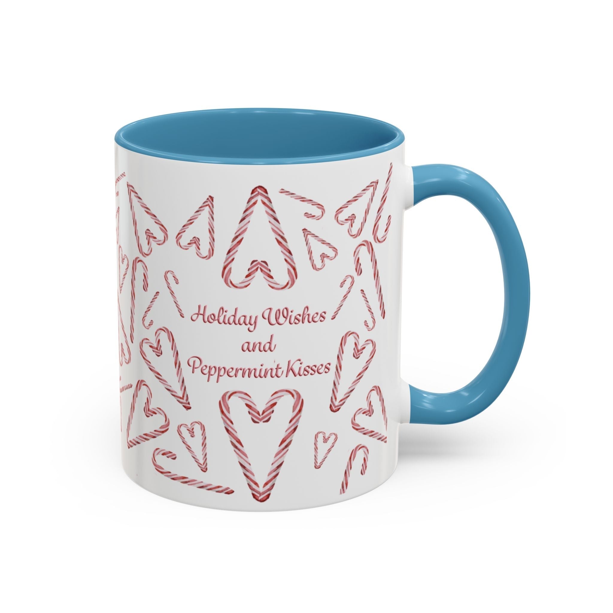 Peppermint Kisses Accent Coffee Mug