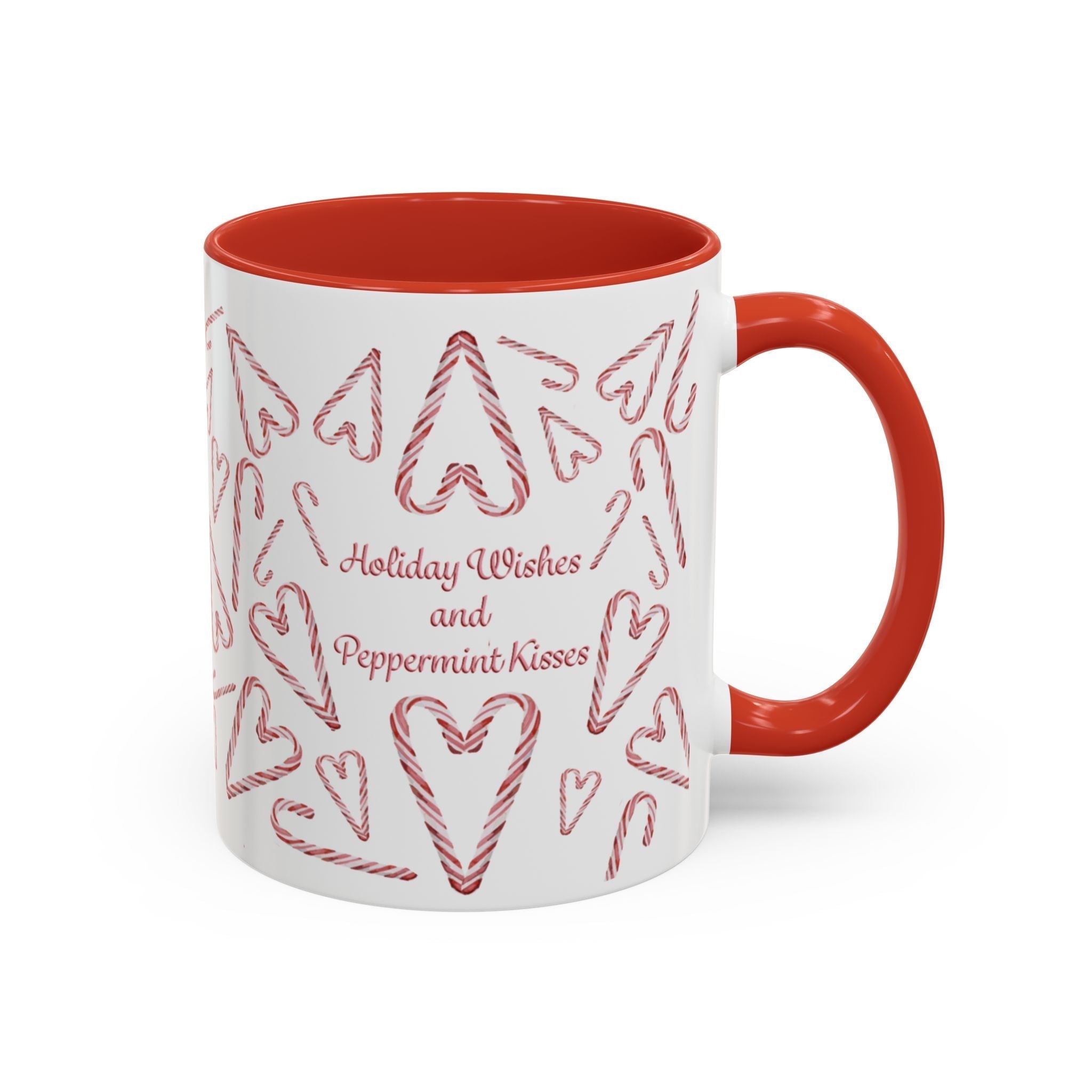 Peppermint Kisses Accent Coffee Mug