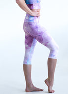 Pink Tie Dye Capris Colorado Threads Clothing