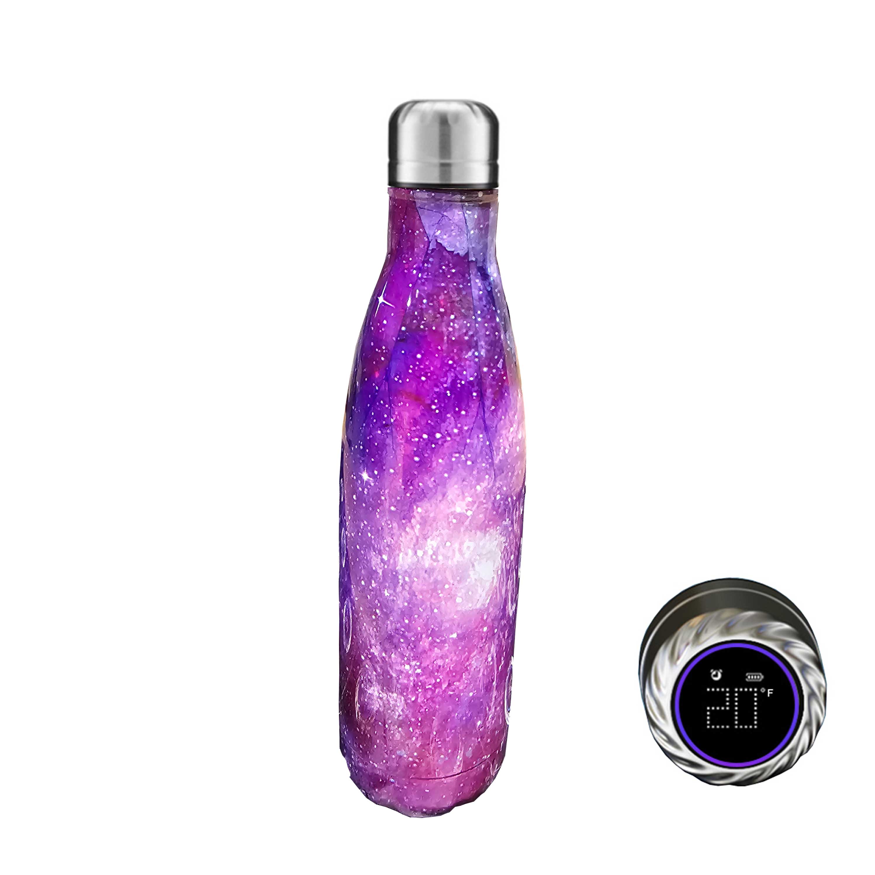 Aquaala UV Water Bottle With Temp Cap by VistaShops