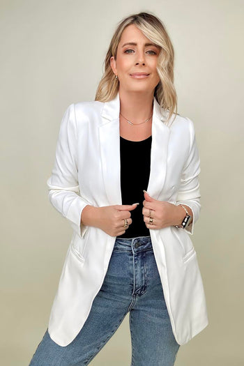 Zenana Classic Blazer Kiwidrop