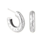 Star Spangled Hoop Earrings (Pre-Order) VEITA Jewelry