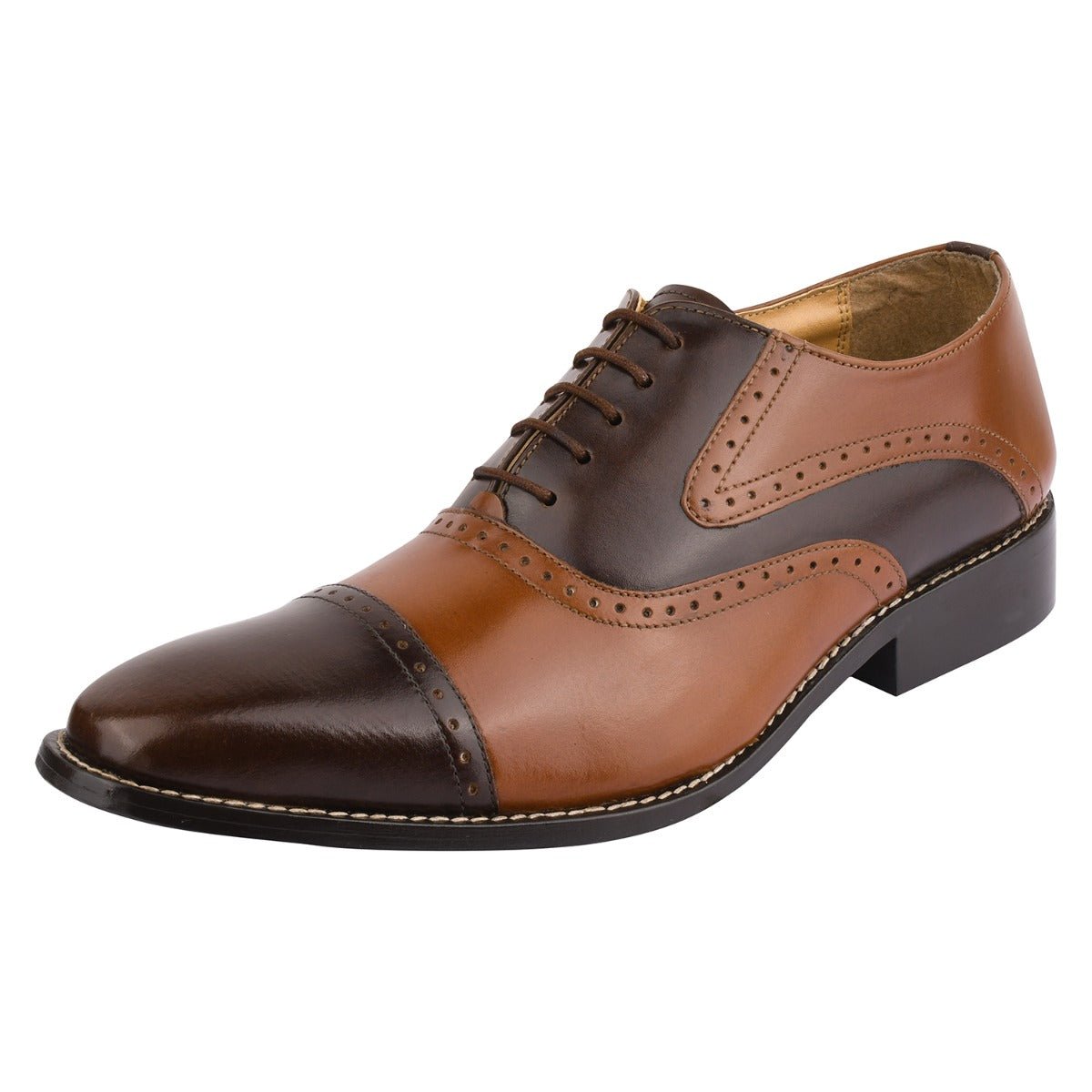 Suave Leather Oxford Style Dress Shoes