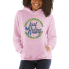 Just Riding - Ladies Dirt Bike Hoodie Virginia City Motorcycle Company