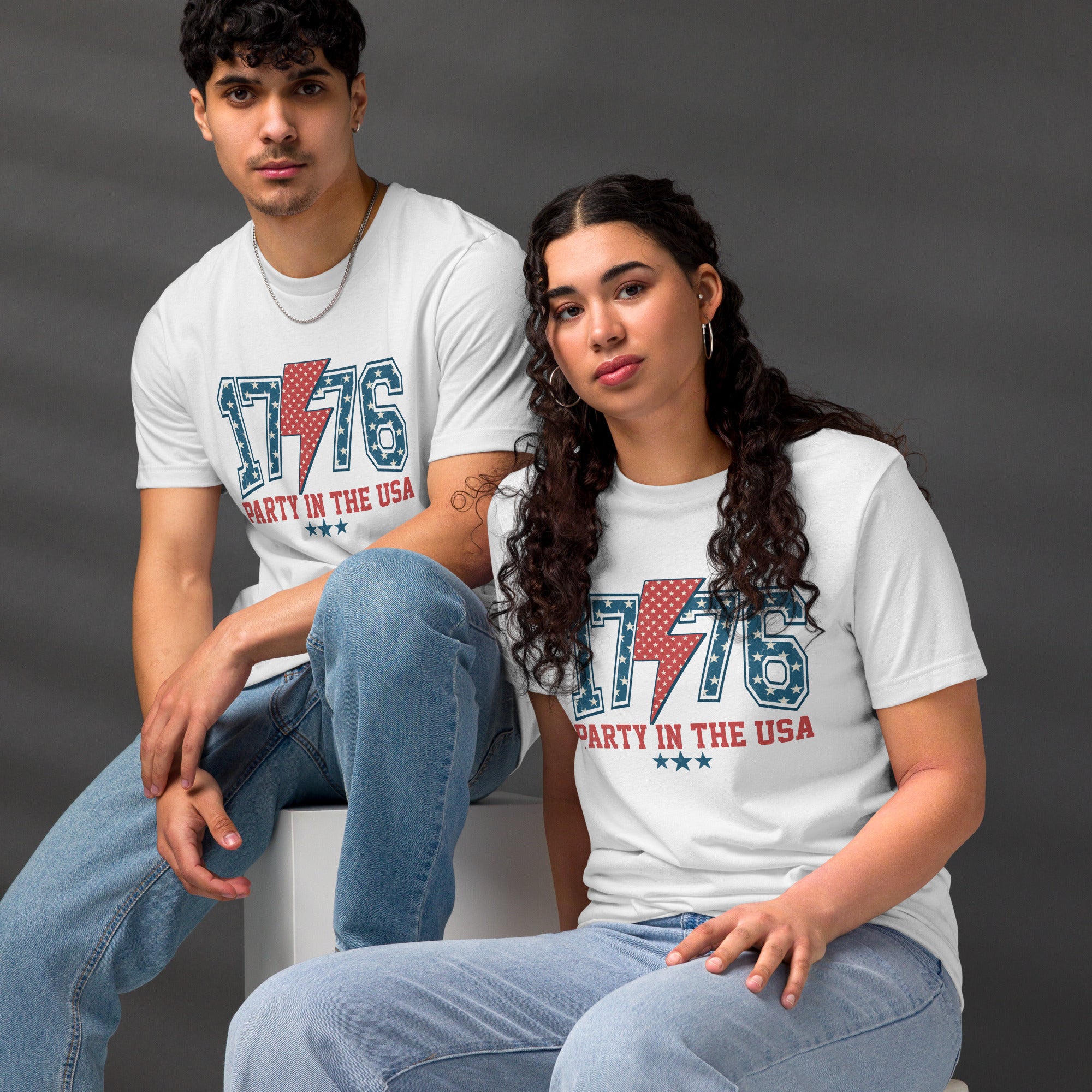 Party Like Its 1776 Sustainable Graphic Recycled Eco Tees