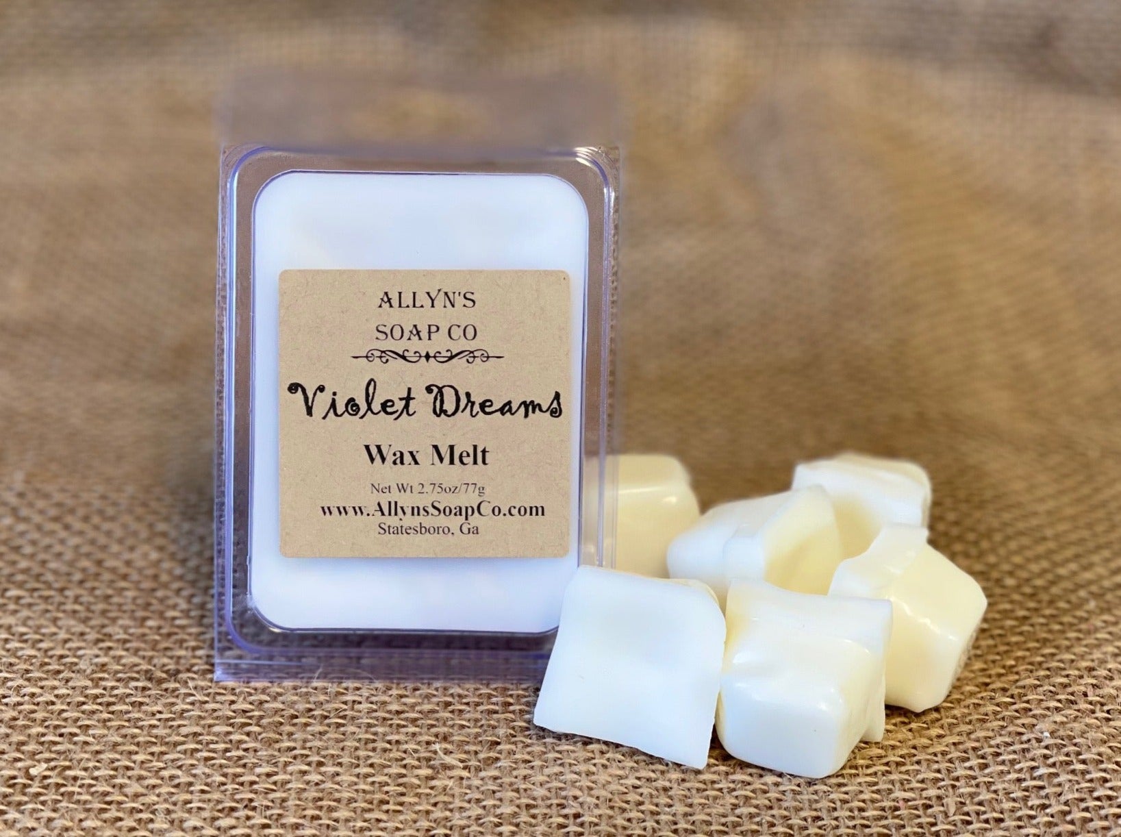 Violet Dreams Wax Melts Allyn's Soap Co