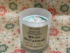 White Christmas Soy Wax Candle Allyn's Soap Co