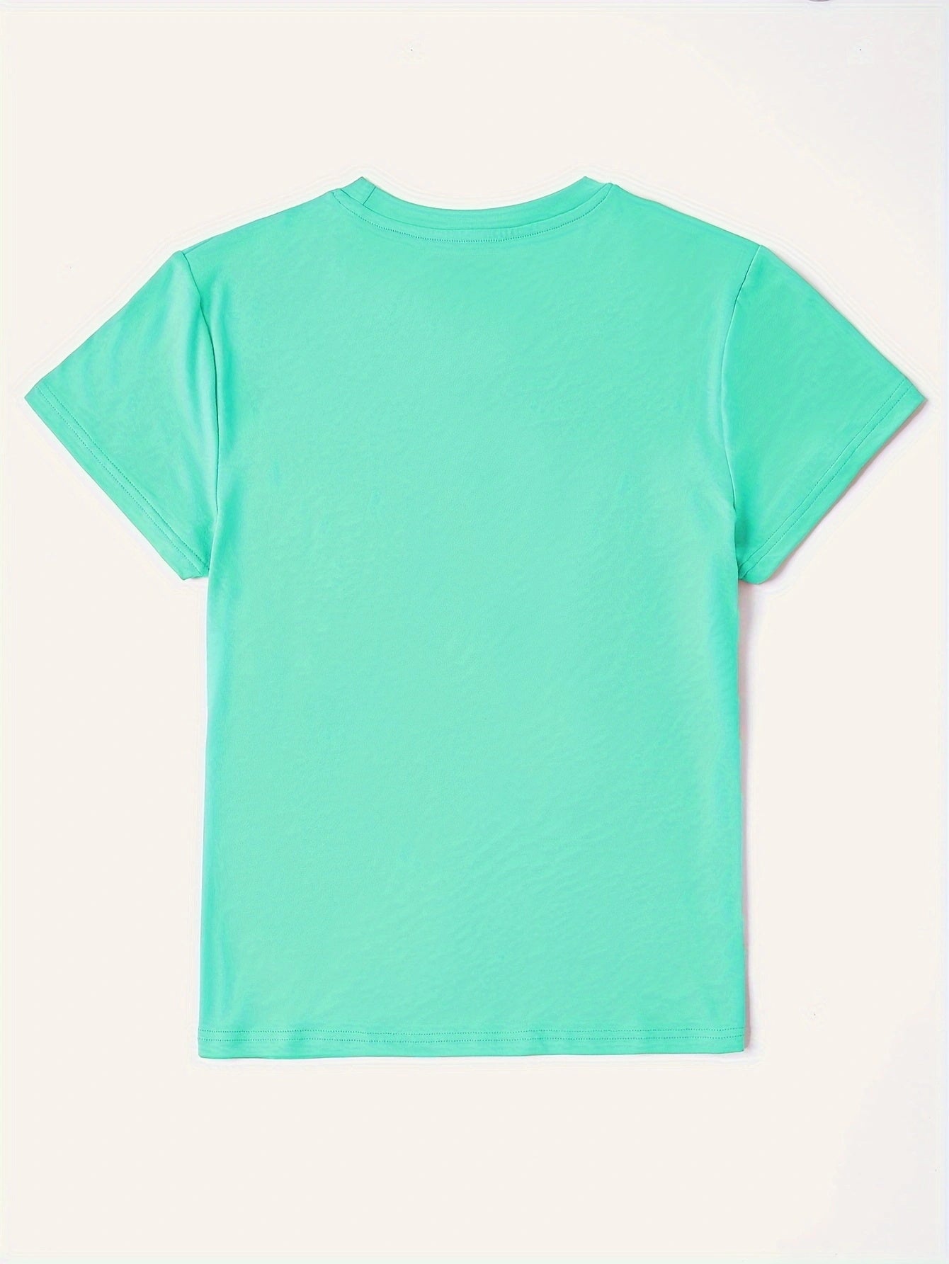 HAPPY EASTER Round Neck Short Sleeve T-Shirt Trendsi