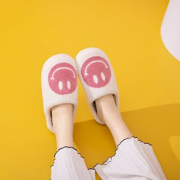 Melody Smiley Face Slippers Trendsi