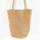 Knitted Scalloped Edge Tote Ellisonyoung.com