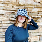 Super Cozy Checkered Bucket Hat Ellisonyoung.com