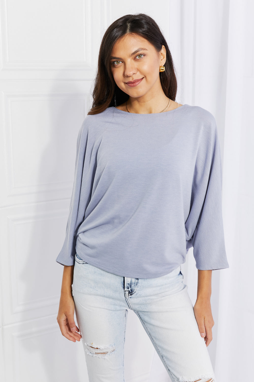 Andree by Unit Needless to Say Dolman Sleeve Top Andree by Unit
