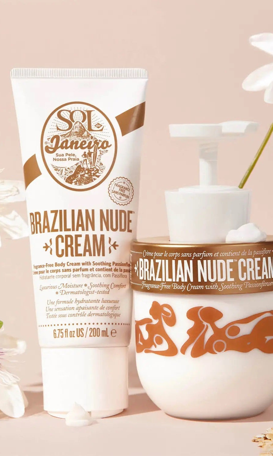 Sol de Janeiro Brazilian Nude Fragrance-Free Body Cream 200ml Grace Beauty
