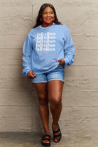 Simply Love Full Size FALL VIBES Graphic Sweatshirt Trendsi