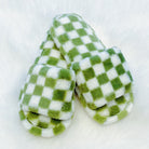 Luxe Lounge Checker Cozy Slippers Ellisonyoung.com