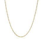 18k Gold Plated 2.5mm Figaro Chain 16" 18" 20" Bougiest Babe
