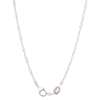 Round Knot Pendant Necklace with Cubic Zirconia Nichestar