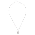 Round Knot Pendant Necklace with Cubic Zirconia Nichestar