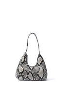 Alexia Bag in Smooth Leather, Snake Bob Oré