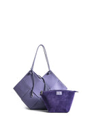 Taylor Contexture Leather Bag, Taro Purple Bob Oré