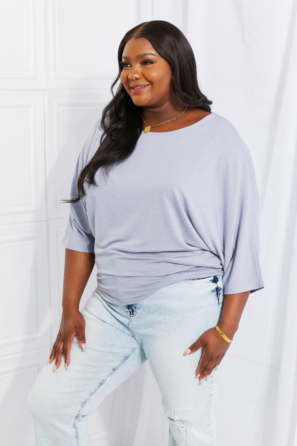 Andree by Unit Needless to Say Dolman Sleeve Top Andree by Unit