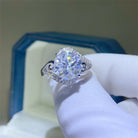 3 Carat Moissanite 925 Sterling Silver Ring Trendsi