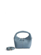 Rebecca Small Cutie Leather Bag, Blue Bob Oré