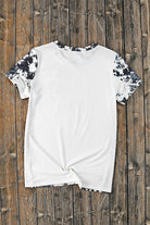 Guitar Graphic Round Neck Short Sleeve T-Shirt Trendsi