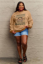 Simply Love Full Size Nutcracker Graphic Long Sleeve Sweatshirt Trendsi