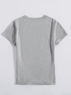 HAPPY EASTER Round Neck Short Sleeve T-Shirt Trendsi