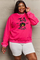 Simply Love Full Size TRICK OR TREAT Graphic Sweatshirt Trendsi