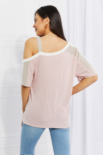 Andree by Unit Something Simple Cold Shoulder Tee Andree by Unit