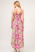 And The Why Floral High-Low Hem Cami Dress Trendsi