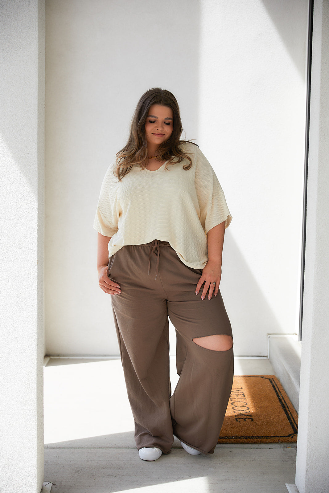 Brianna Boxy Crop Top Ave Shops