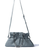 Mila Bag in Smooth Leather, Haze Blue Bob Oré