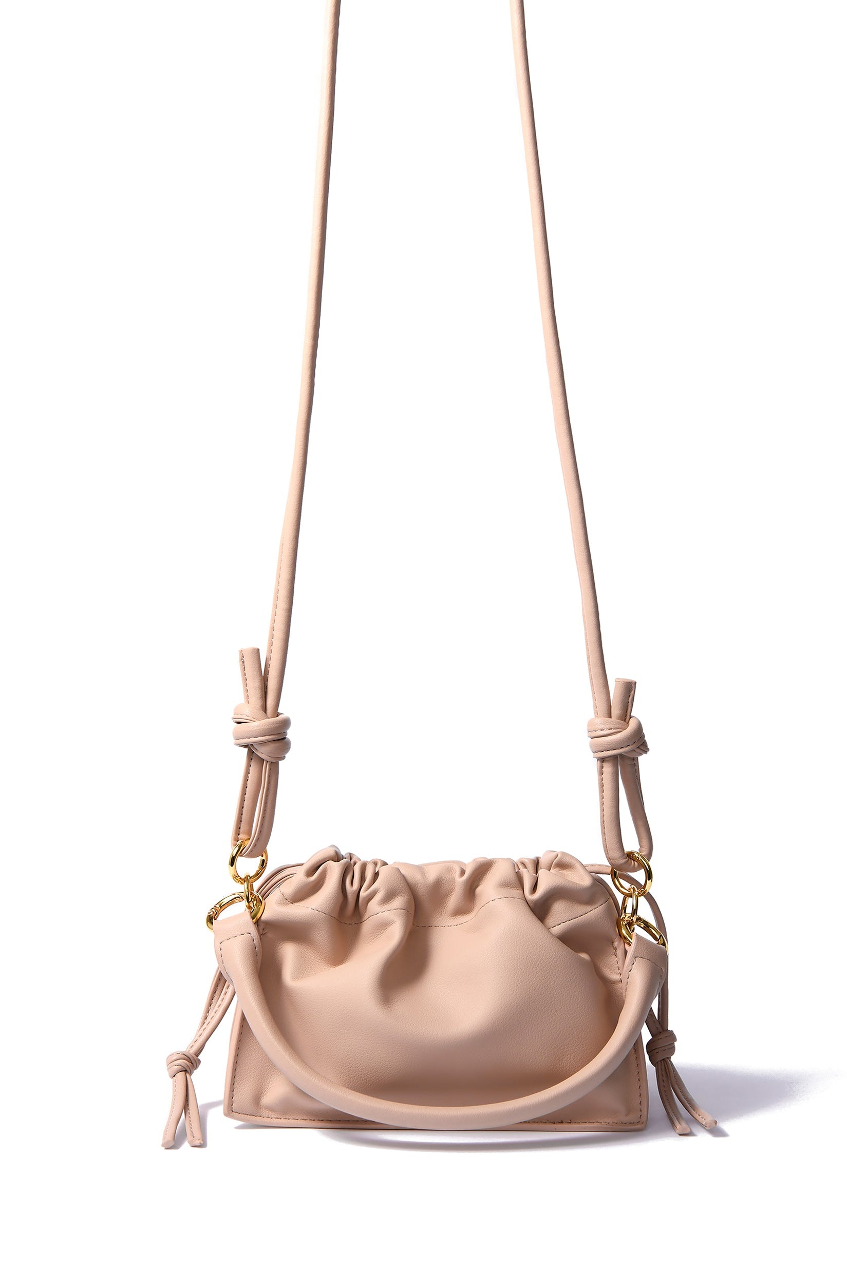 Riley Bag in Smooth Leather, Nude Pink Bob Oré