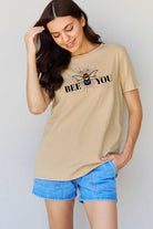 Simply Love Full Size BEE YOU Graphic T-Shirt Trendsi