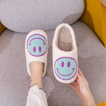 Melody Smiley Face Slippers Trendsi