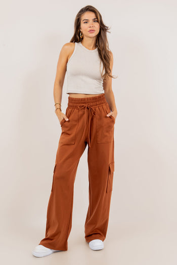 PREORDER: Ponte Stretch Cargo Pants In Five Colors Ave Shops