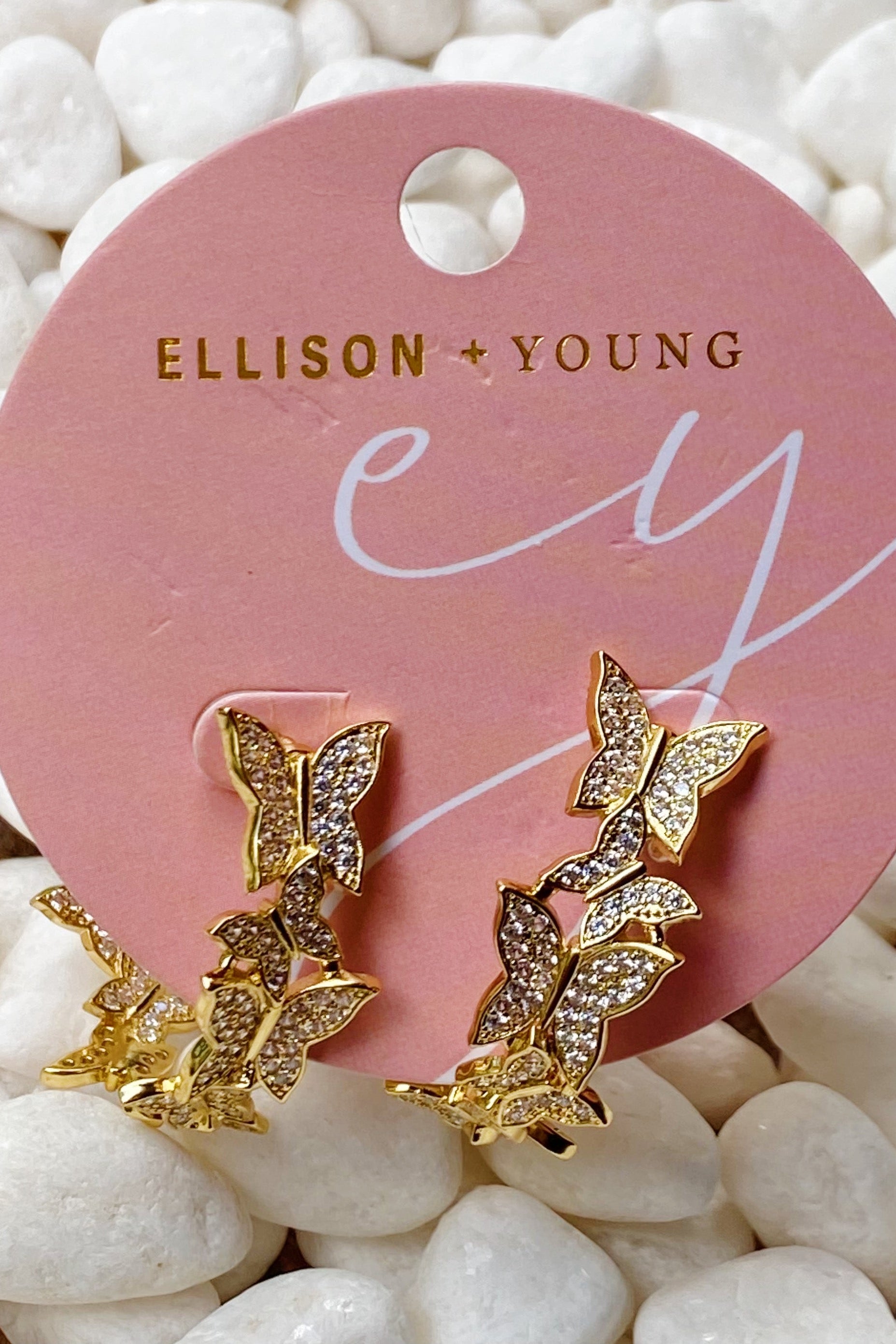 Fly In The Shine Earrings Ellisonyoung.com