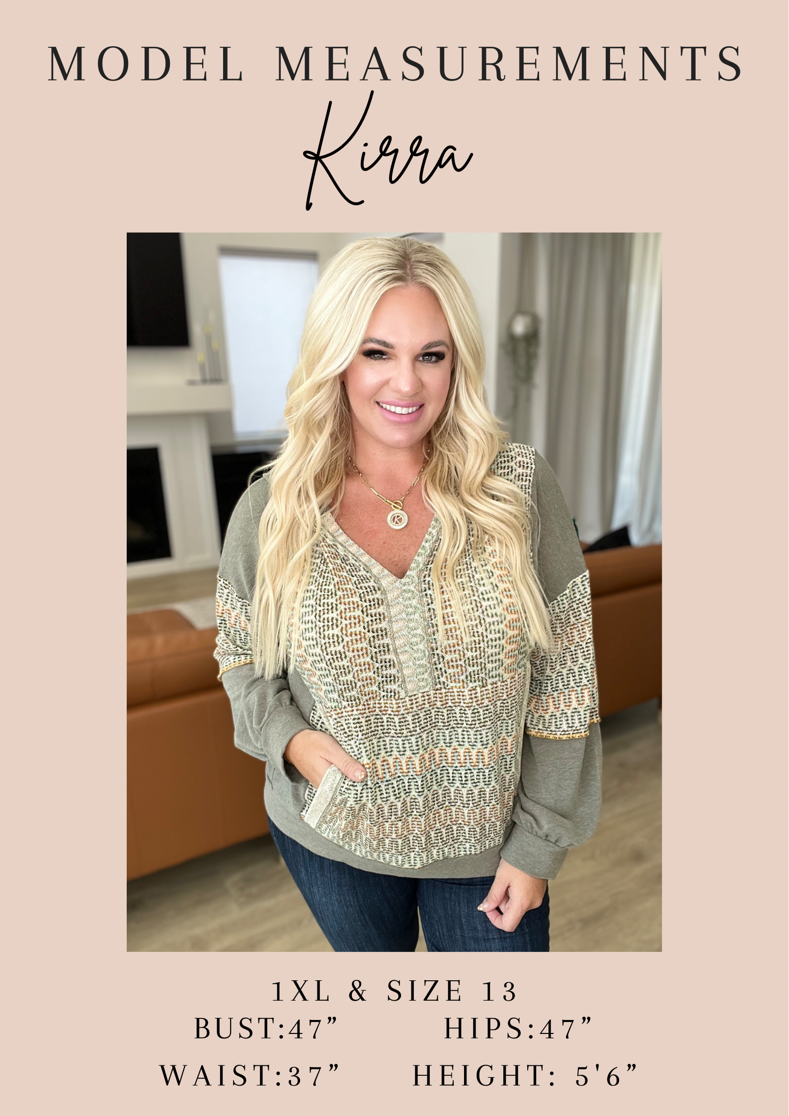 Baby Waffle Long Sleeve Top in Kelly Green Ave Shops