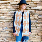 Our Gal Patterned Knit Scarf Ellisonyoung.com