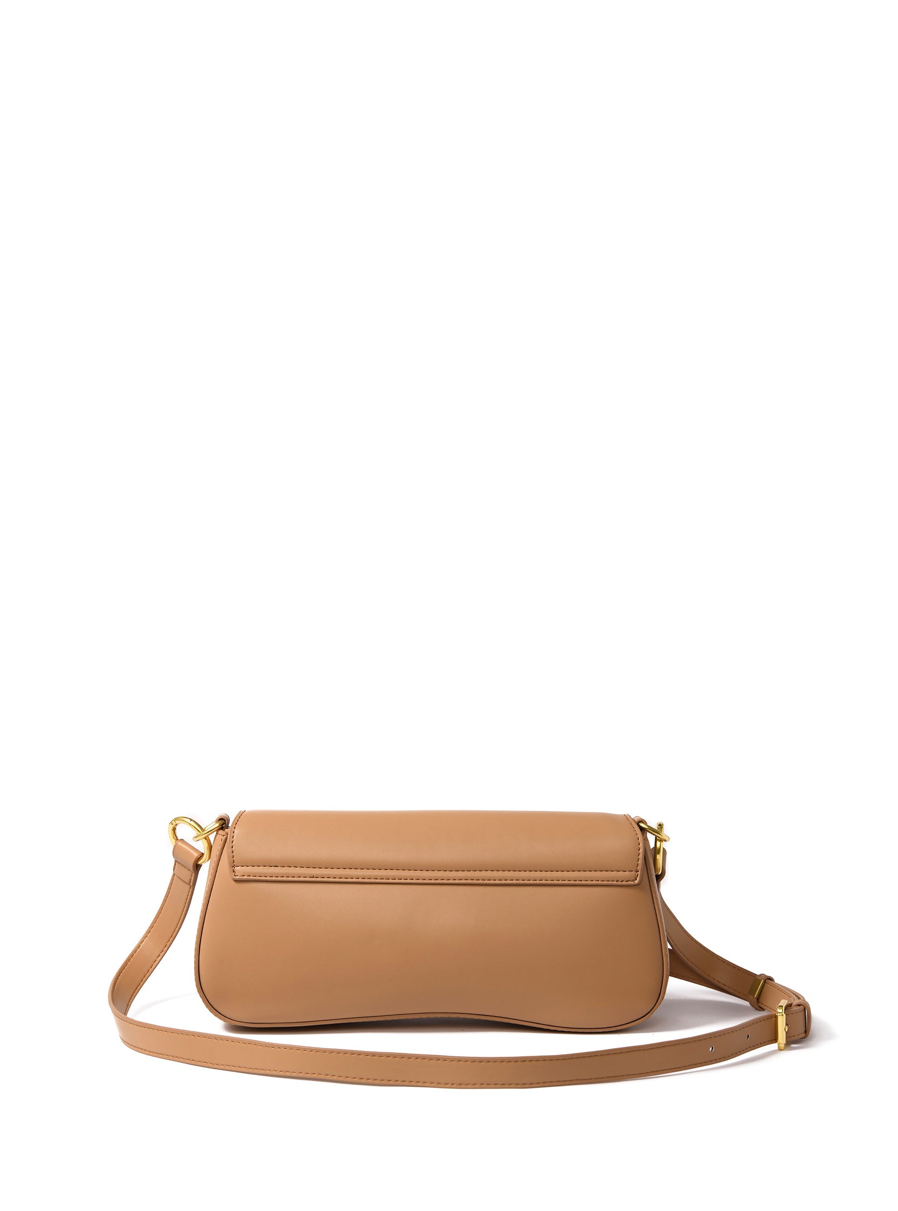 Jacqueline Leather Bag, Apricot Bob Oré