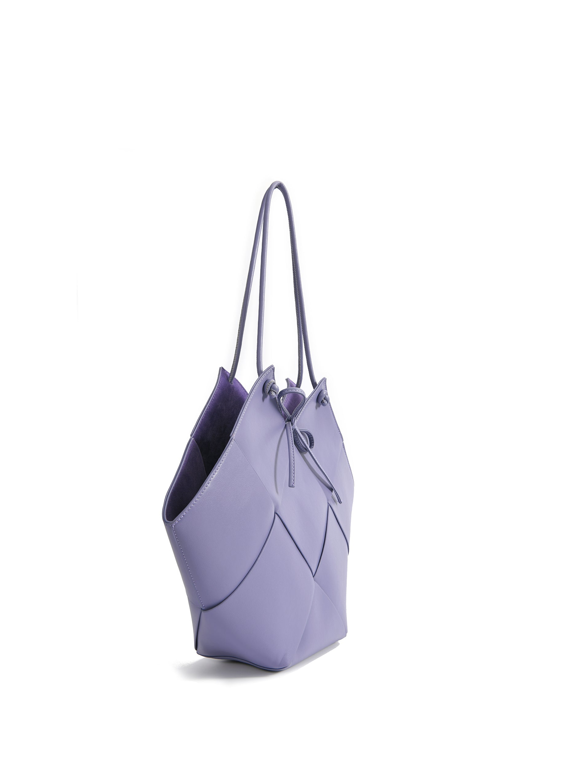 Taylor Contexture Leather Bag, Taro Purple Bob Oré